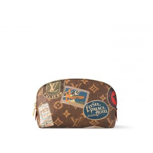 Louis Vuitton Cosmetic Pouch Bag Brown 4.jpg
