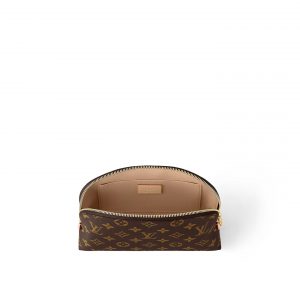 Louis Vuitton Cosmetic Pouch MM Bag Brown 4.jpg