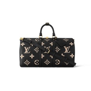 Louis Vuitton Keepall Bandouliere 45 Bag Black 1.jpg