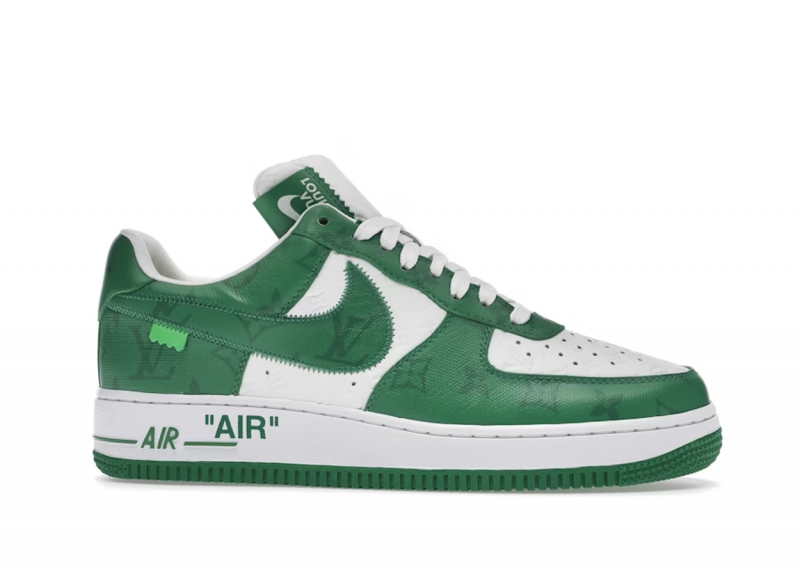 Louis Vuittоп Nike Air Force 1 Low By Virgil Abloh White Green