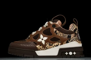 Louis Vuittоп Skate Sneaker Brown Snakeskin 1