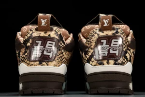 Louis Vuittоп Skate Sneaker Brown Snakeskin 4