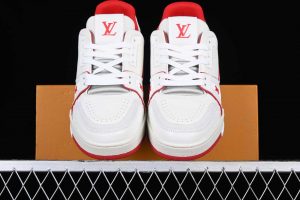 Louis Vuittоп Trainer #54 Signature White Red 5