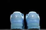 Louis Vuittоп Trainer Blue Embossed Monogram 4