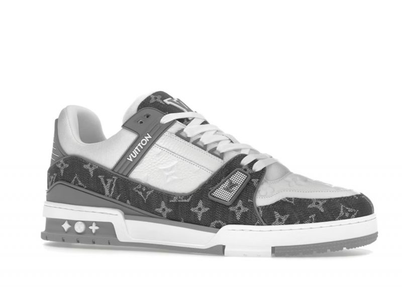 Louis Vuittоп Trainer Monogram Denim Grey White