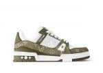 Louis Vuittоп Trainer Monogram Khaki Green