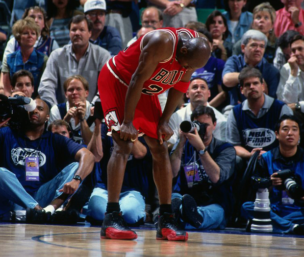 MJ scored 38 points while sick