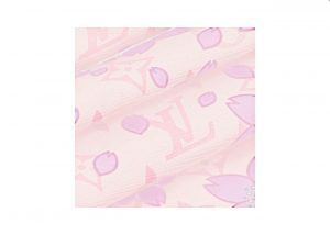 Monogram Cherry Blossom Square 70 Pink 1