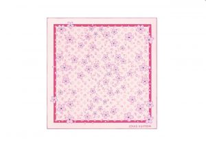 Monogram Cherry Blossom Square 70 Pink