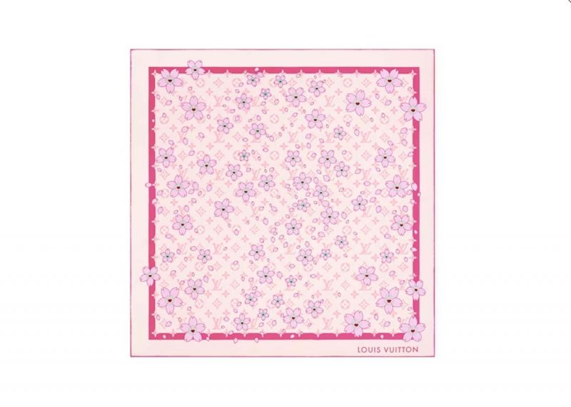 Monogram Cherry Blossom Square 70 Pink
