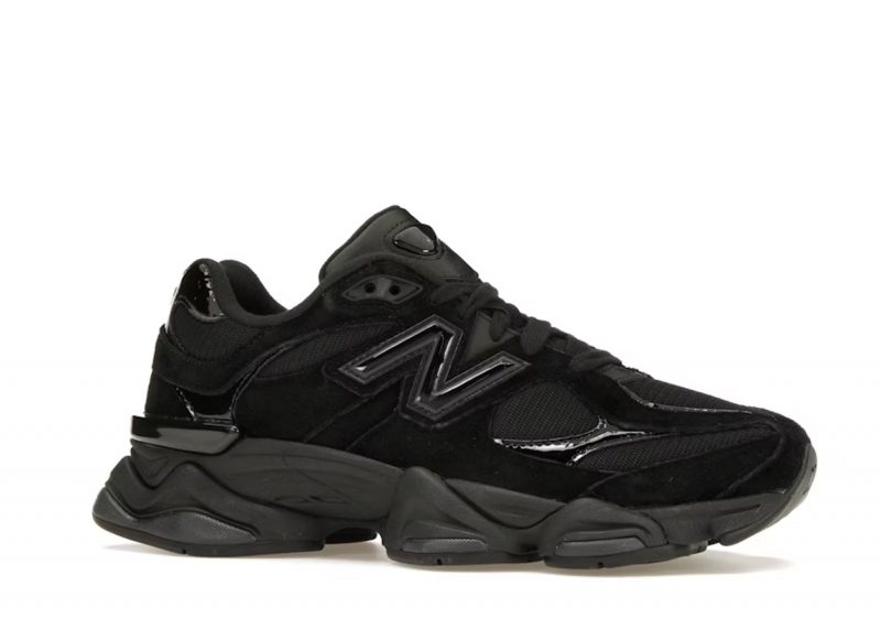 New Balance 9060 Triple Black Patent