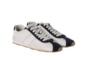 Plume nappa leather and suede sneakers Blue 1.jpg