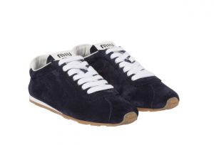 Plume suede sneakers Navy 1.jpg