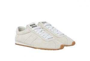 Plume suede sneakers White 1.jpg