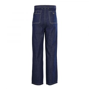 Prada denim pant back