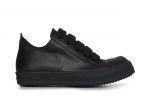 Rick Owens Lido Jumbo Laced Low Black