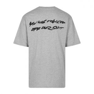 Supreme Futura Box Logo Tee Heather Grey 2