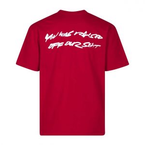 Supreme Futura Box Logo Tee Red 2