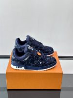 Trainer Monogram Tuffetage Denim Blue Trainer Monogram Tuffetage Denim Blue