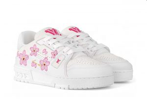 Trainer Sneaker Cherry Blossom White (Women's) 1