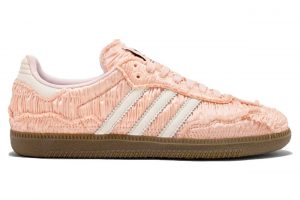 adidas Samba Reverie by Caroline Hú CLOT Pink Textured Silk Upper