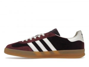 adidas x GuCCi Gazelle Burgundy Velvet 2