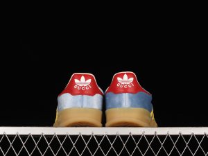 adidas x Gucci Gazelle Blue 4