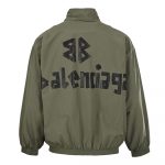 balenciaga windbreaker jacket back