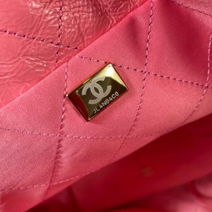 chanel 22 large handbag shiny calfskin gold as3262 027 luxibags.ru .jpg