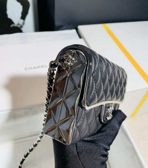 chanel 22a small evening bag limited edition black lambskin 004 luxibags.ru .jpg