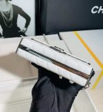 chanel 22a small evening bag limited edition white lambskin slivery 007 luxibags.ru .jpg