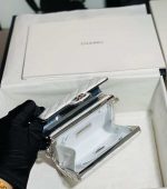 chanel 22a small evening bag limited edition white lambskin slivery 009 luxibags.ru .jpg