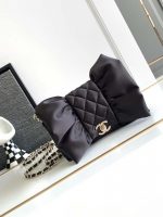 chanel 23a satin bow evening bag black 001 luxibags.ru .jpg