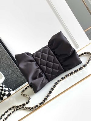 chanel 23a satin bow evening bag black 003 luxibags.ru .jpg