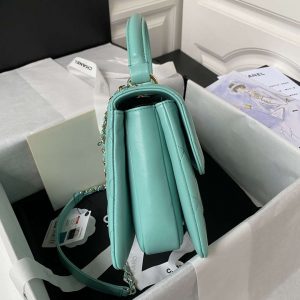 chanel 24c trendy cc flap bag with top handle lambskin bag a92236 blue gold 006 luxibags.ru .jpg