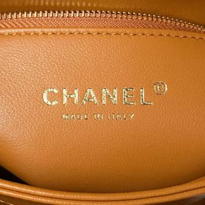 chanel 24c trendy cc flap bag with top handle lambskin bag a92236 orange gold 008 luxibags.ru .jpg