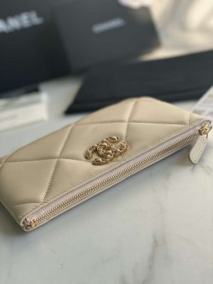 chanel ap1059 pouche lambskin bag wallet card holder beige 03 luxibags.ru .jpg