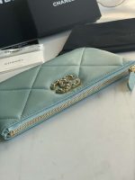chanel ap1059 pouche lambskin bag wallet card holder blue 03 luxibags.ru .jpg