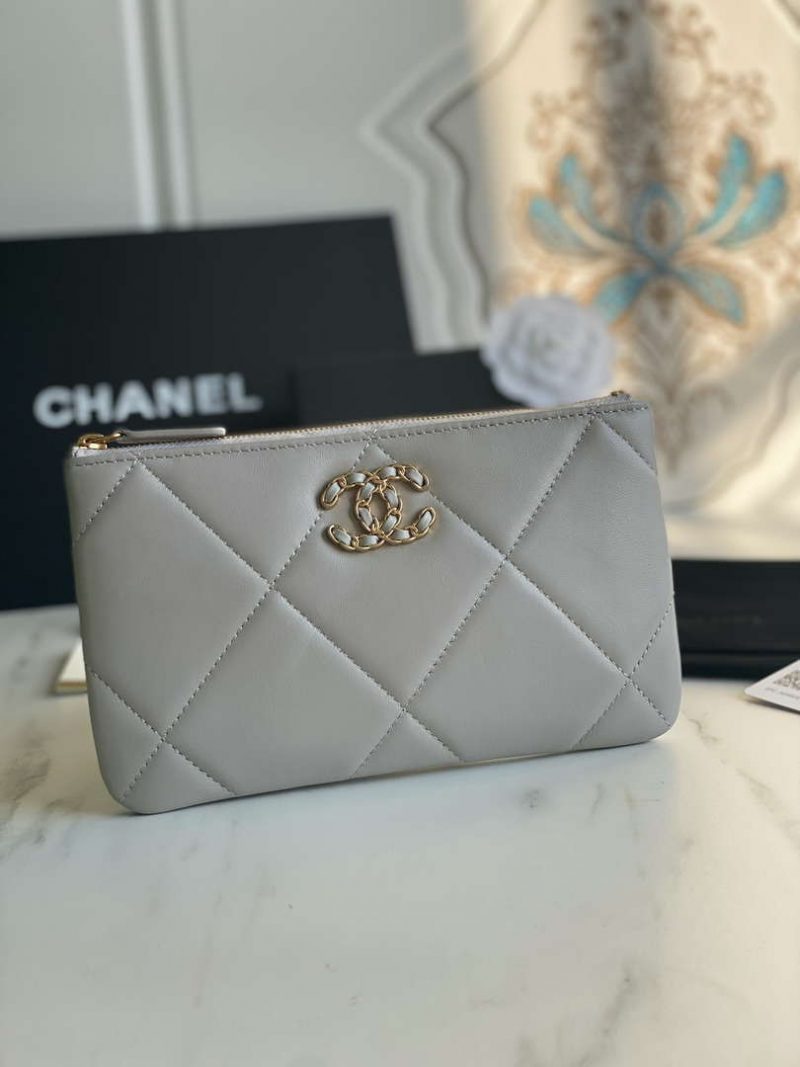 chanel ap1059 pouche lambskin bag wallet card holder gray 01 luxibags.ru .jpg