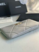 chanel ap1059 pouche lambskin bag wallet card holder gray 04 luxibags.ru .jpg