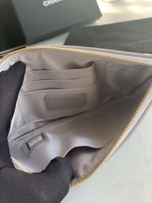 chanel ap1059 pouche lambskin bag wallet card holder gray 08 luxibags.ru .jpg