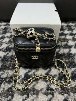 chanel ap1447 small vanity with chain calfskin black 001 luxibags.ru .jpg