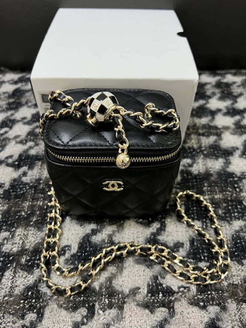 chanel ap1447 small vanity with chain calfskin black 001 luxibags.ru .jpg