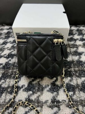 chanel ap1447 small vanity with chain calfskin black 004 luxibags.ru .jpg