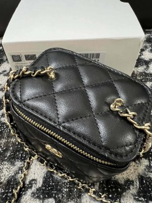 chanel ap1447 small vanity with chain calfskin black 005 luxibags.ru .jpg