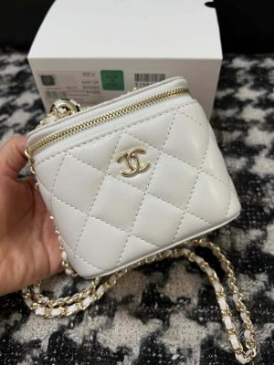 chanel ap1447 small vanity with chain calfskin white 002 luxibags.ru .jpg