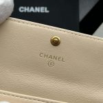 chanel ap1790 19 flap card holder shiny lambskin gold tone ruthenium finish metal beige 008 luxibags.ru .jpg