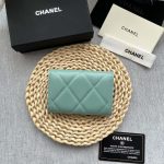 chanel ap1790 19 flap card holder shiny lambskin gold tone ruthenium finish metal rblue 001 luxibags.ru .jpg