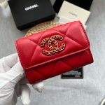 chanel ap1790 19 flap card holder shiny lambskin gold tone ruthenium finish metal red 003 luxibags.ru .jpg