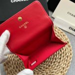 chanel ap1790 19 flap card holder shiny lambskin gold tone ruthenium finish metal red 009 luxibags.ru .jpg